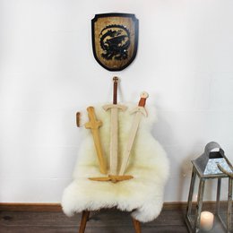 Norman sword, knight sword made of wood