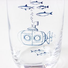 Szklanka do long drinków wykonana z kryształu „U-Boat” – wzór marynistyczny, wyprodukowana w UE