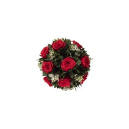 Preserved Flowers Bouquet Red Ø17 H16,5 cm