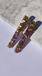 ⋒ Harpiks hårklippakke - Glitter Royal (8 genstande) ⋒
