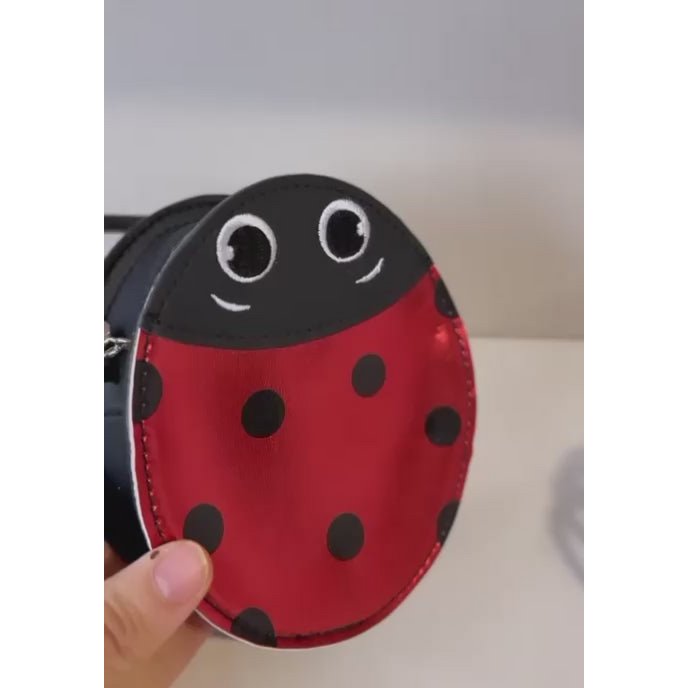 Children's shoulder bag - Ladybug the Neon Ladybug