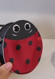 Children's shoulder bag - Ladybug the Neon Ladybug