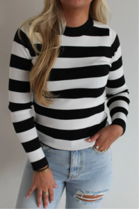 Stripe top | roze