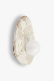 Exclusive handmade Kunis Brescia marble lamp Nina