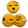 Relaxeazzz Snoozie the Sleeping Head Plush Travel Pillow & Eye Mask
