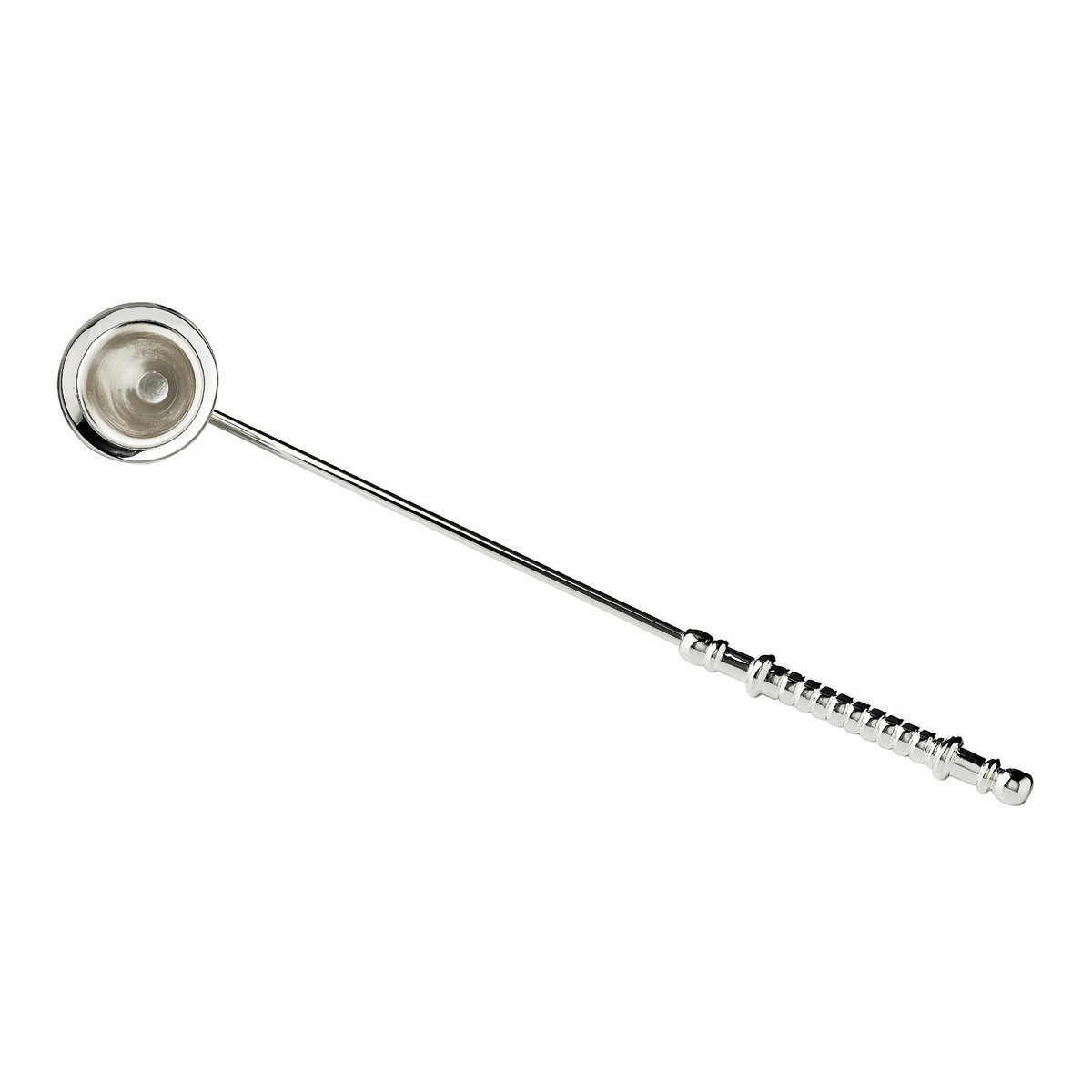 EDZARD candle extinguisher Flame killer Swing, noble silver-plated, tarnish-protected, length 26 cm