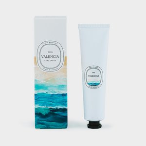 Natuurlijke handcrème. Citrusgeur. Valencia-collectie