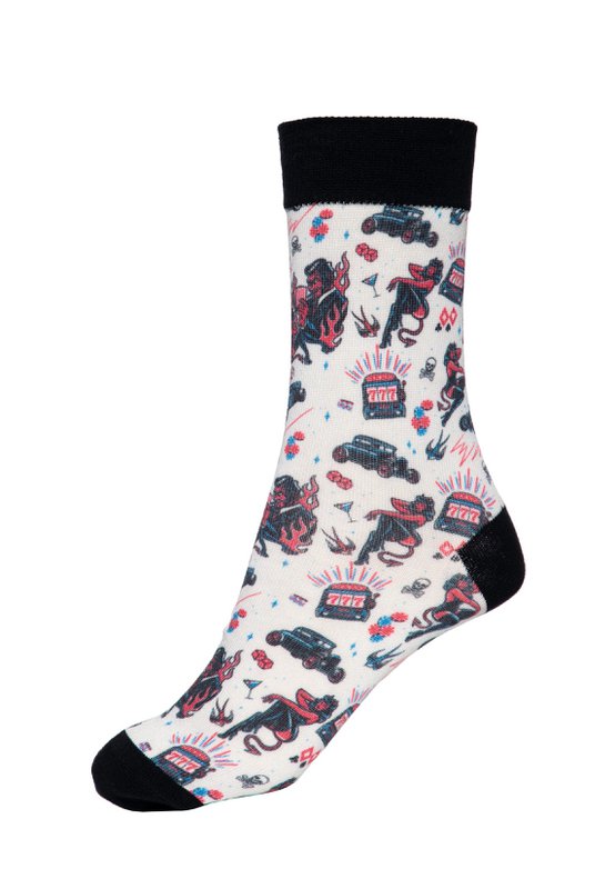 Socken «Rockabilly Devil»