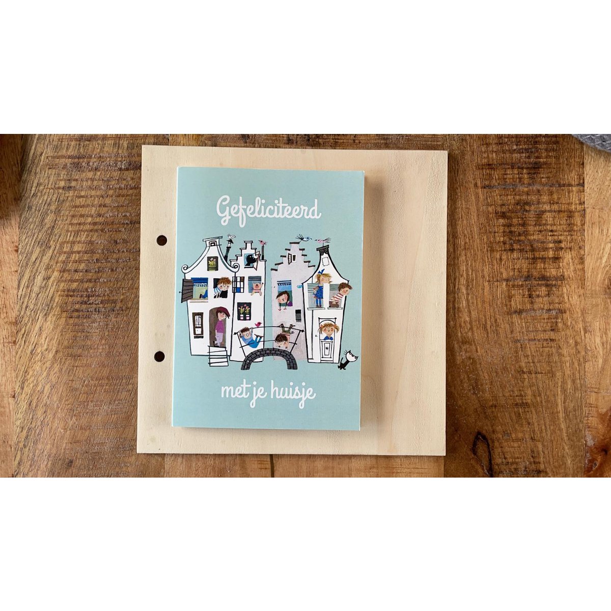 Wooden storage bundle Hartje | 20 x 20 cm