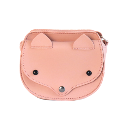 Children's shoulder bag - Sam the Little Fox Pink