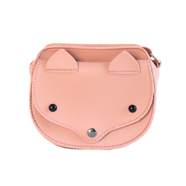 Children's shoulder bag - Sam the Little Fox Pink