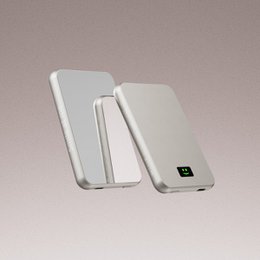 🔋 Smile Gan 100W - PowerBank 5000 Mah Wireless Magsafe with mirror 🔋