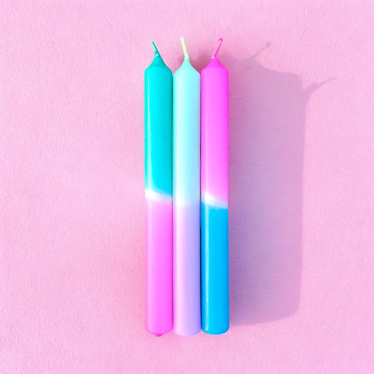 Dip Dye Neon * Pineapple Blue