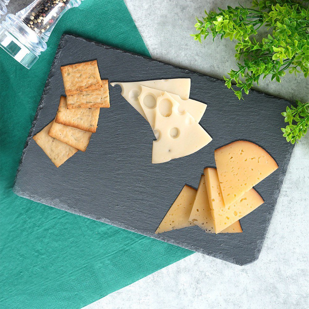 Serving Tray Stone Slate Rectangular 30x20 cm