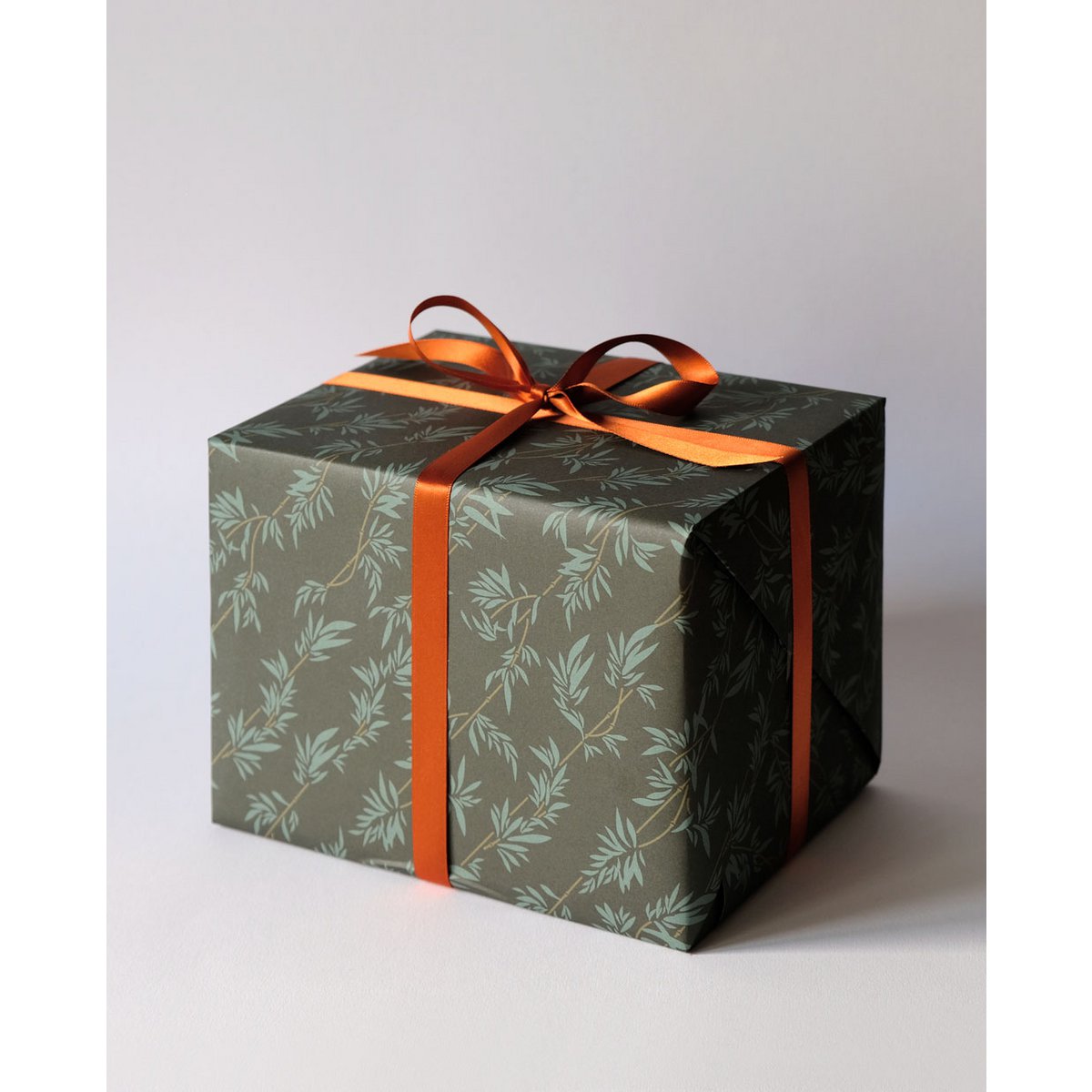papel de regalo de bambú