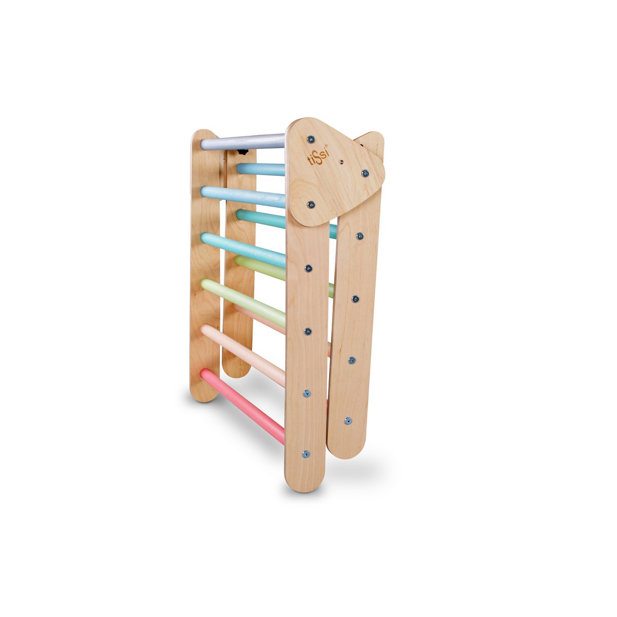 tiSsi® Pikler triangle / climbing triangle pastel colorful