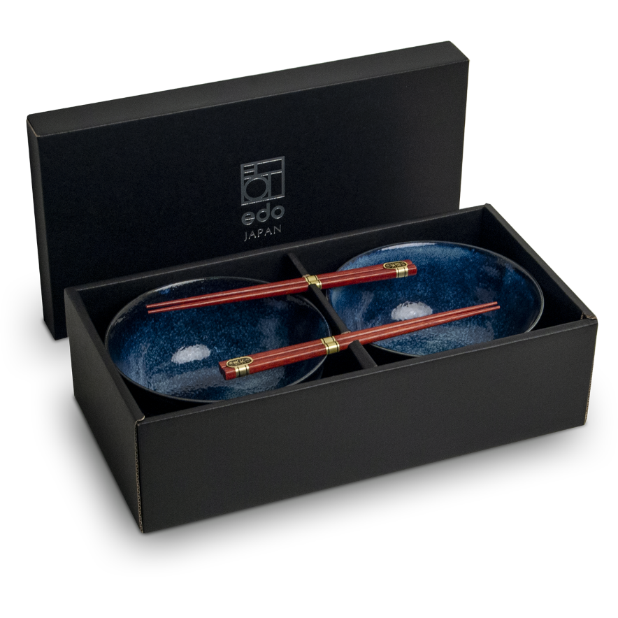 Edo Izayoi Pokébowlset, 17x9cm, 2 pers., giftbox
