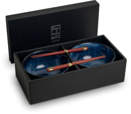 Edo Izayoi Pokébowlset, 17x9cm, 2 pers., giftbox