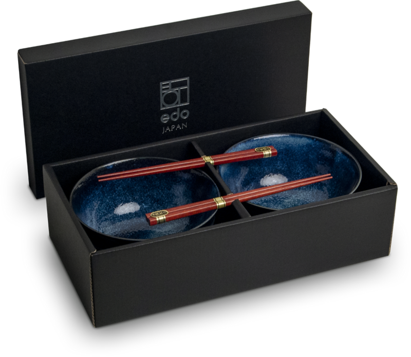 Edo Izayoi Pokébowlset, 17x9cm, 2 pers., giftbox
