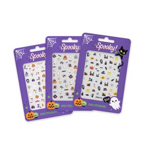 Spooky Self Adhesive Nail Stickers 2026