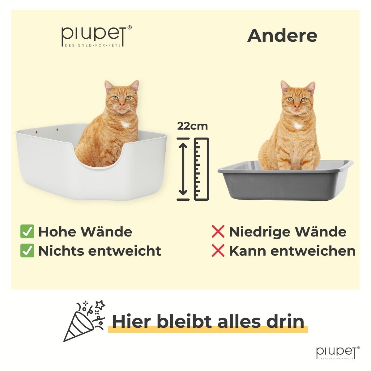 Katzentoilette "Kira"