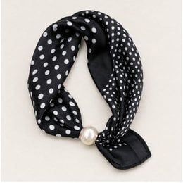 HS Pearl Scarf Dot Print - Multiple Colors