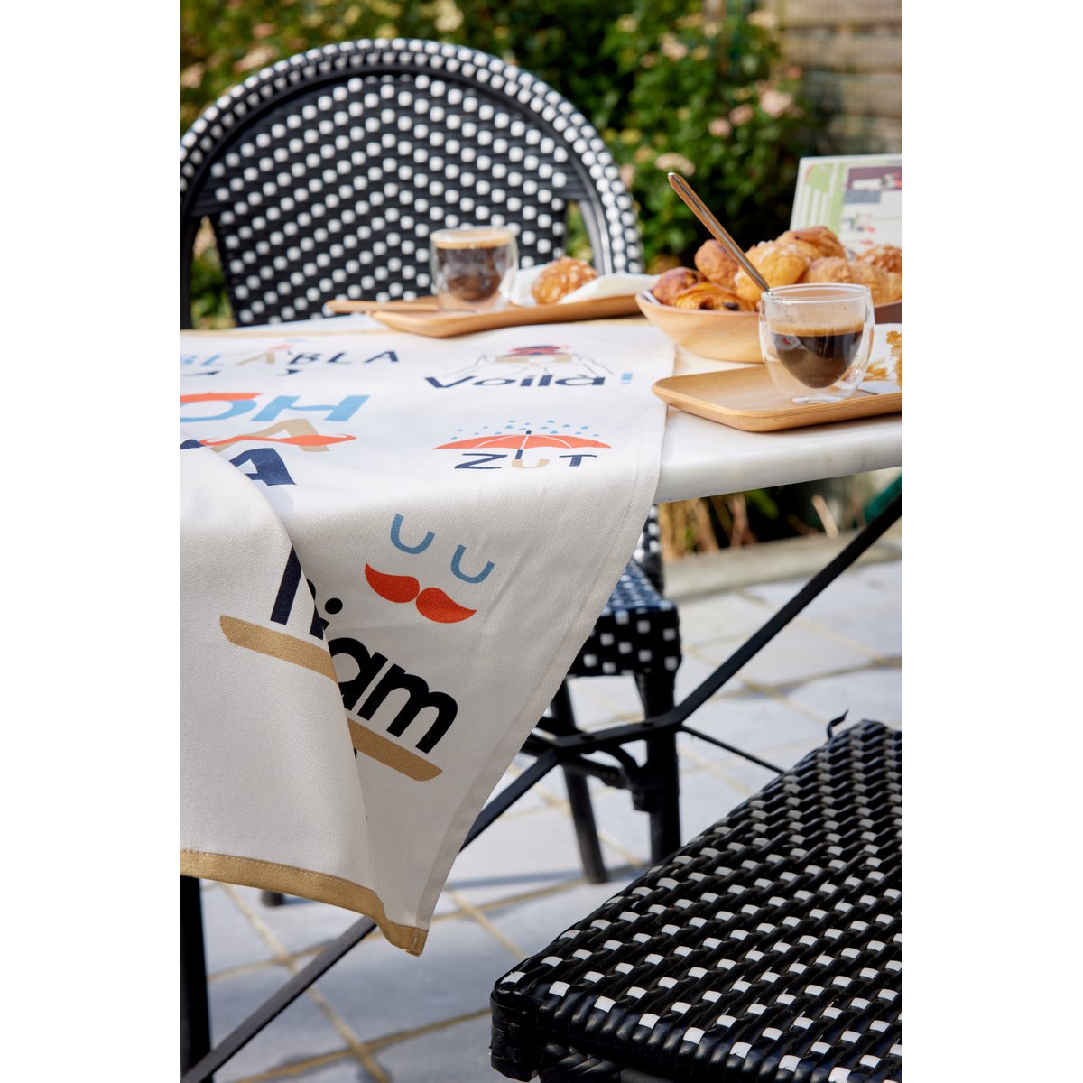 Tea Towel Onomatopées