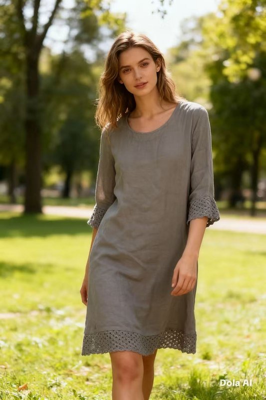 Leinenkleid REF. 66932