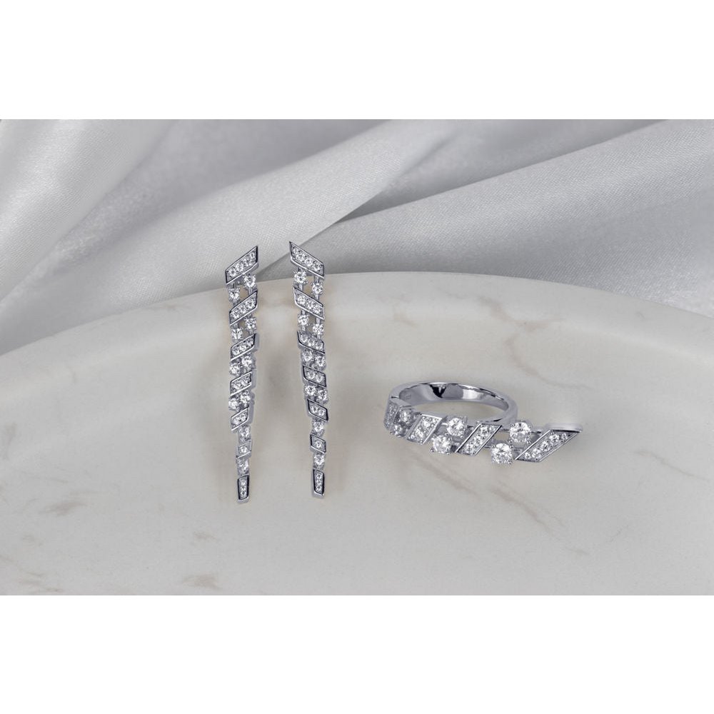 Anello a 2 dita Fifth Avenue - Argento