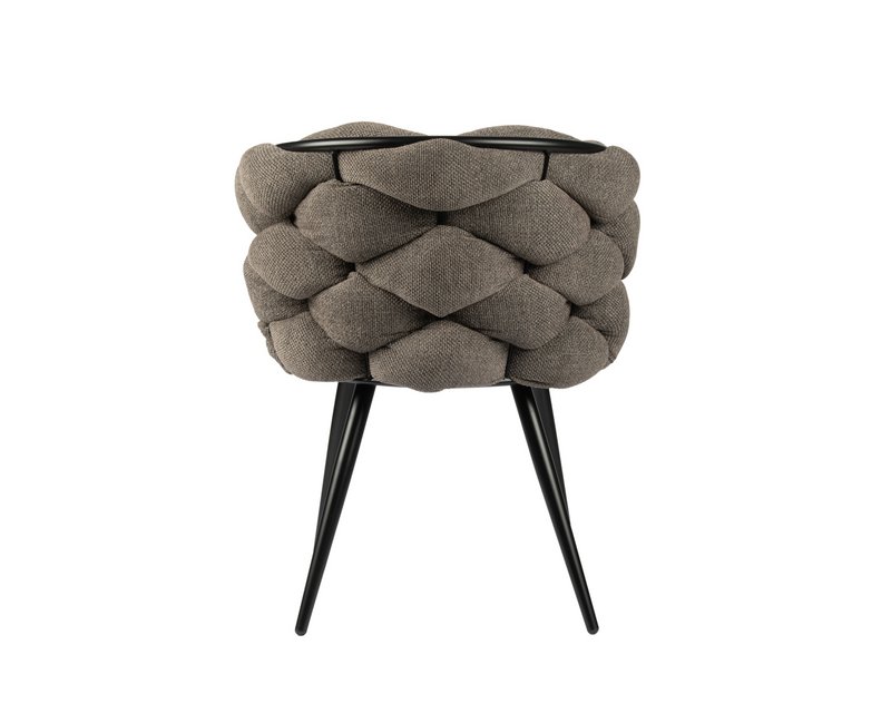 Klippestol taupe (sæt med 2)