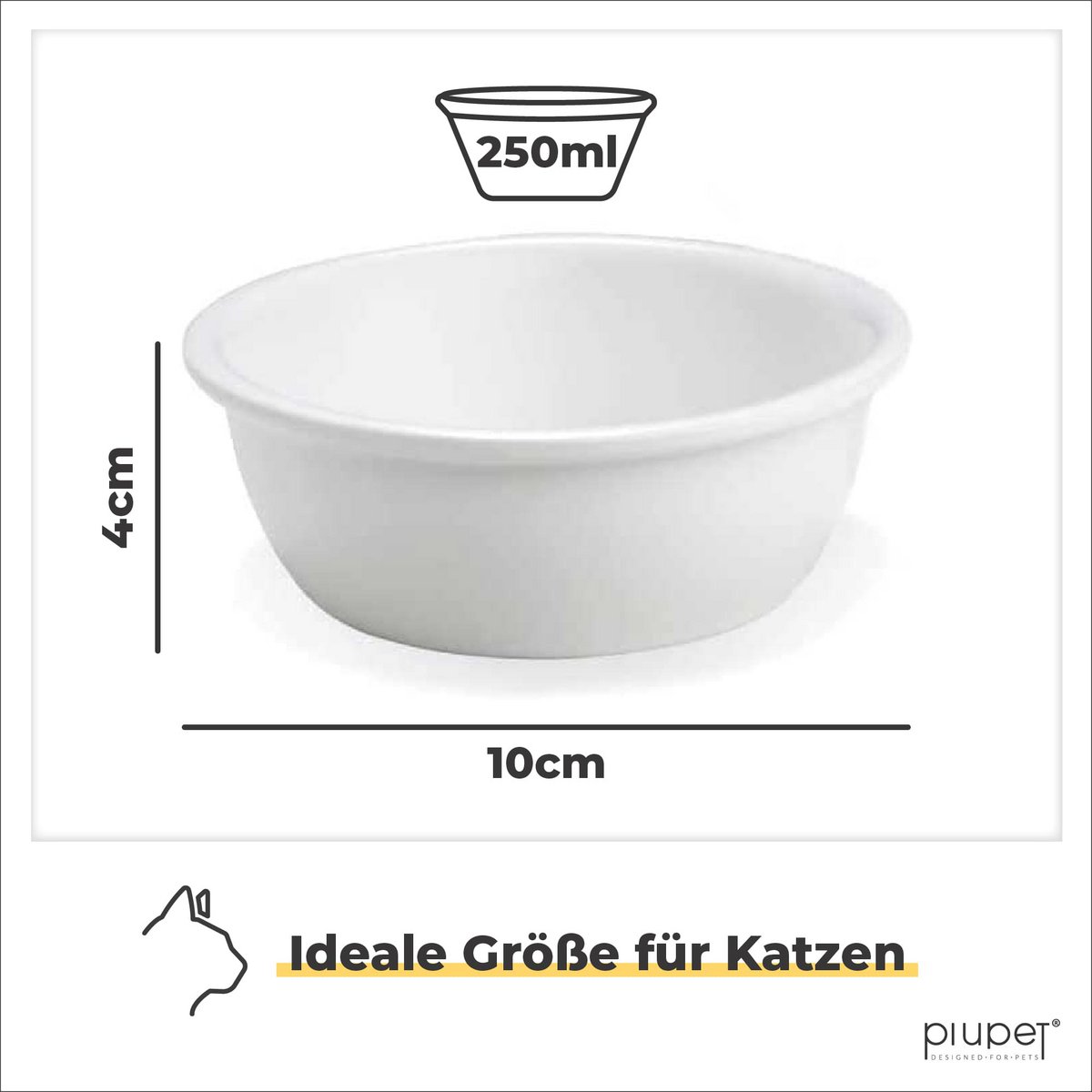3 gamelles pour chat "CAMI"