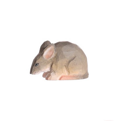 Wudimals® Wooden Mouse Animal Toy