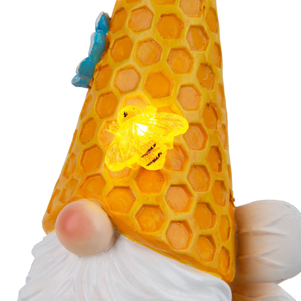 2 Set Deko / Solar Light "Abby", en plastique avec des LED intégrées, capteur crépusculaire, 17 cm de haut