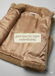 HS Kunstfell-Bodywarmer mit Pattentasche – Einheitsgröße – Wintertrend 2026