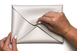 Stitch Heart Strings Envelope Pouch