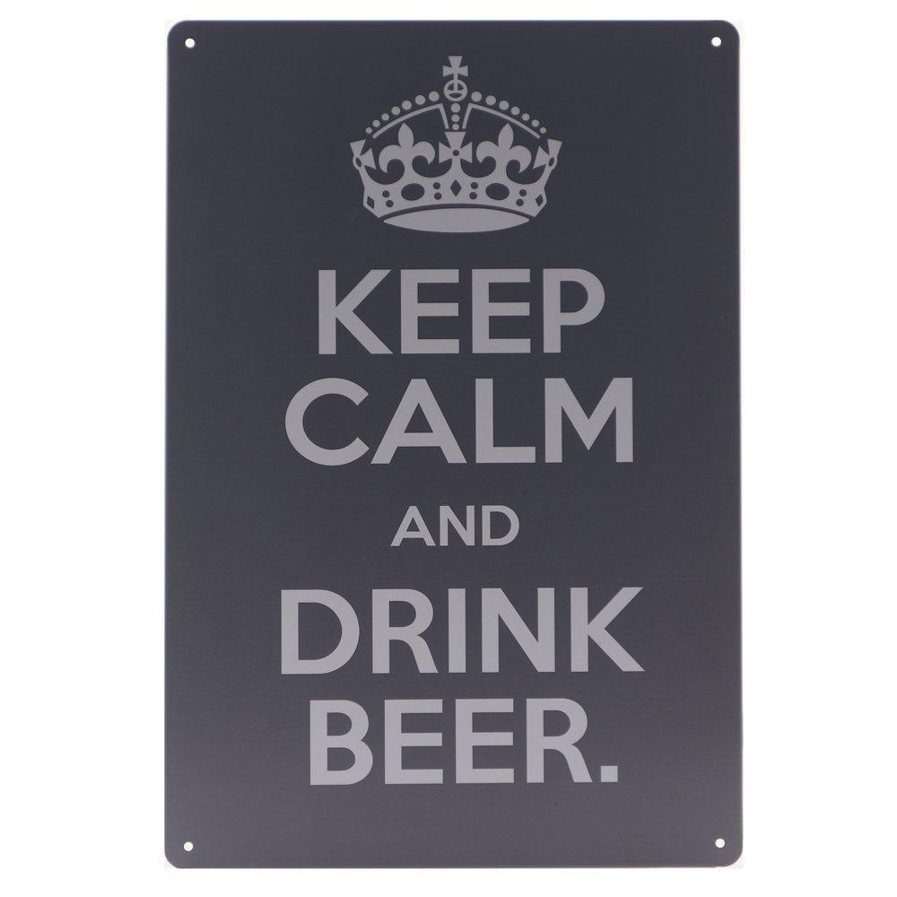 Bier Retro Wandbord 30x20