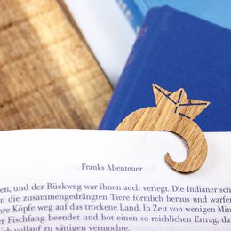 Bookmark paper boat