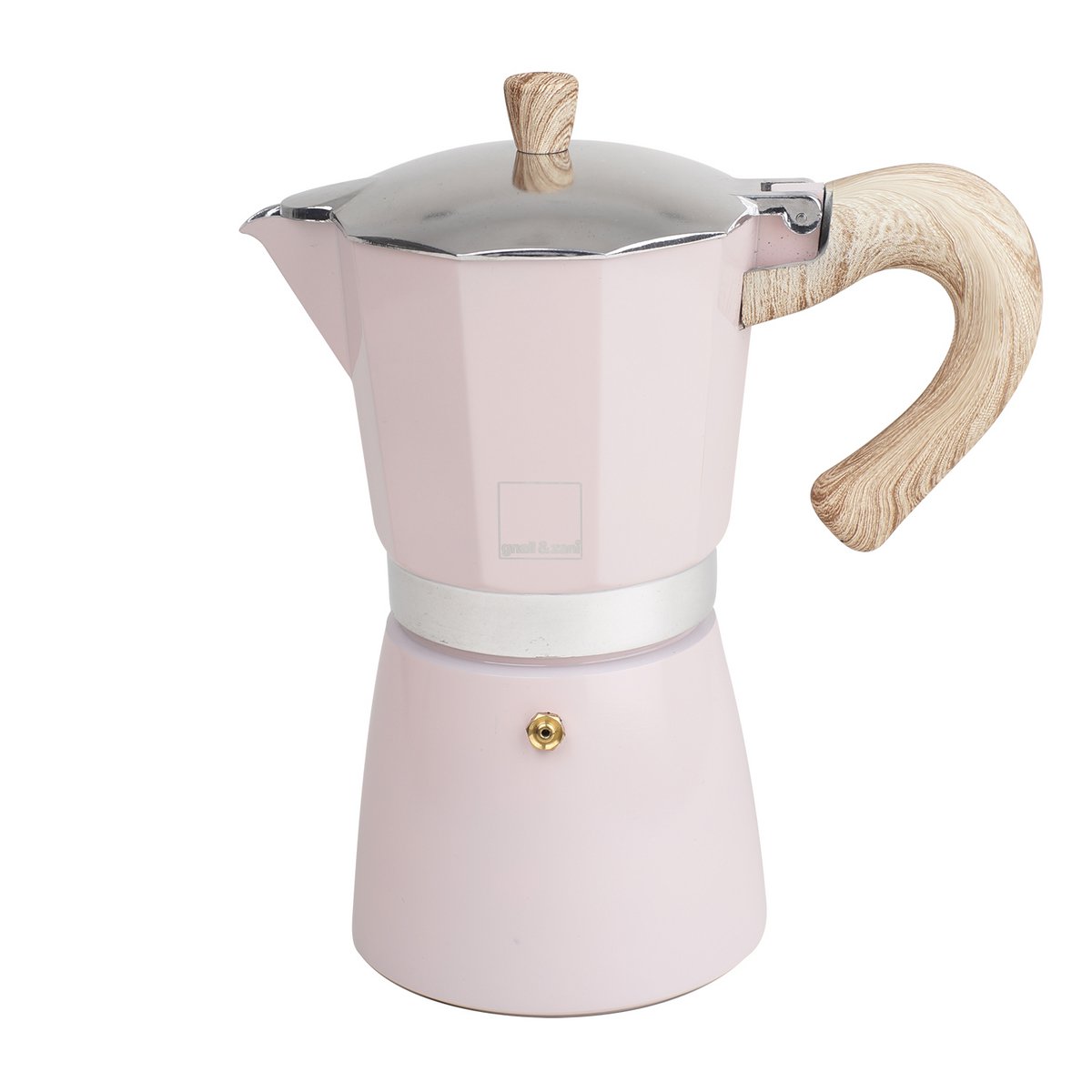 Espresso maker VENEZIA, pink, 9 cups