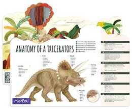 MierEdu - Movable 3D Puzzle - Triceratops