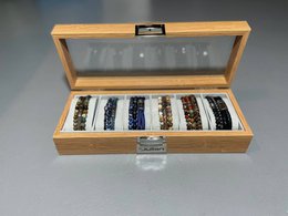 Armband display, koffer 6 kussens