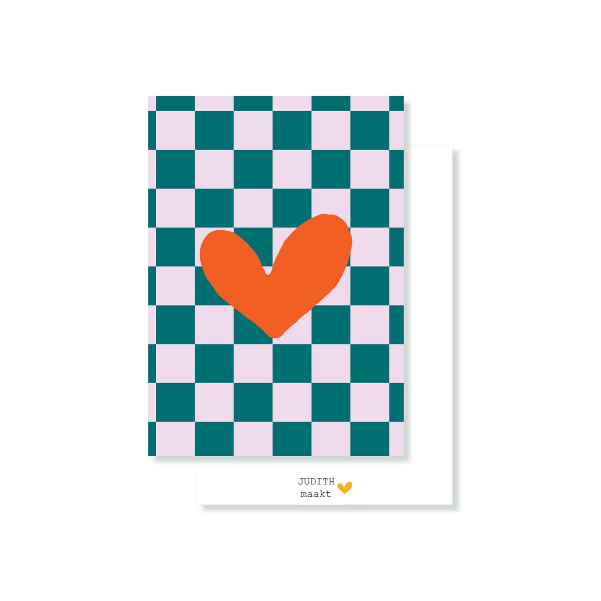 Color Blocking - Oranje Hart