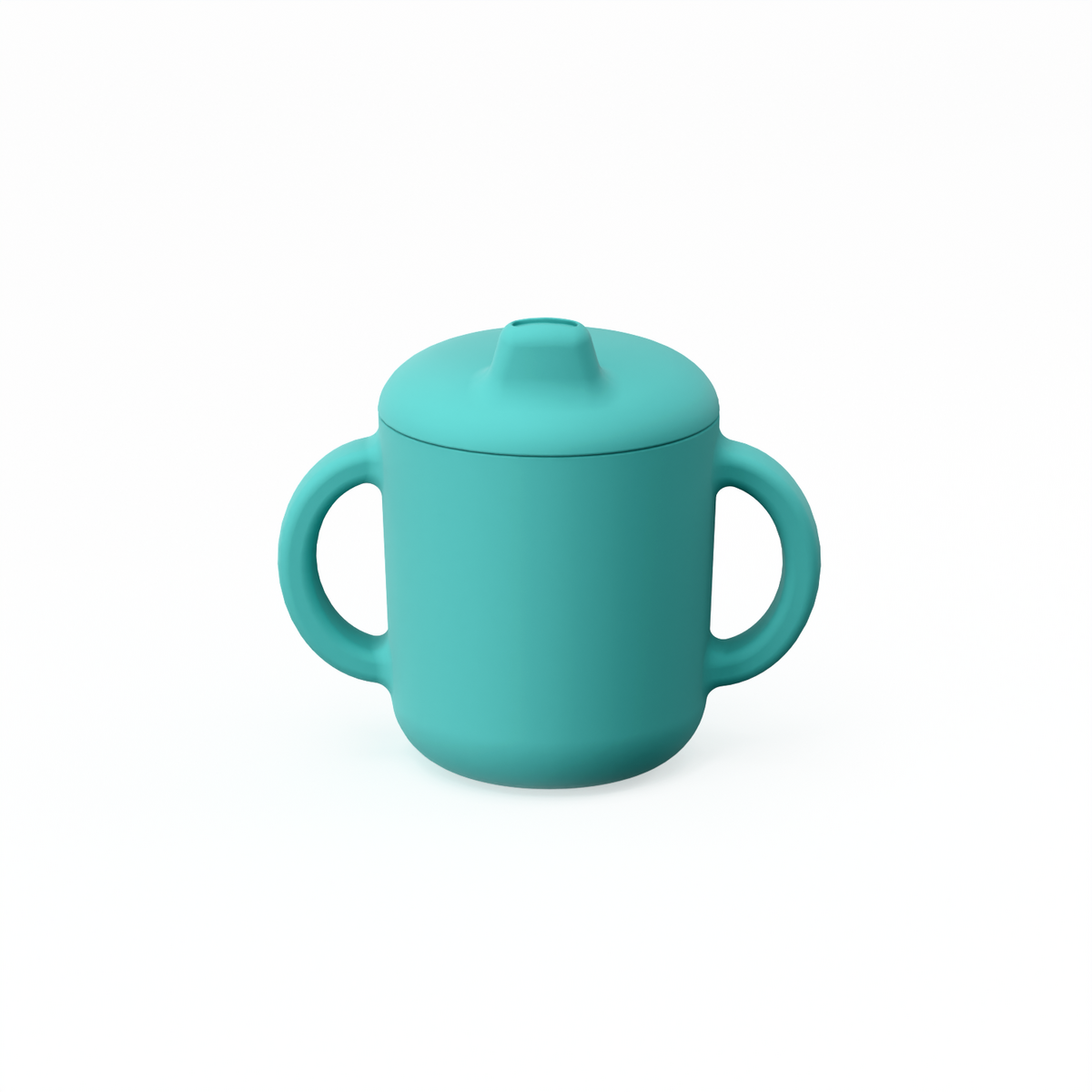Silicone Sippy Cup met handgrepen - lagune