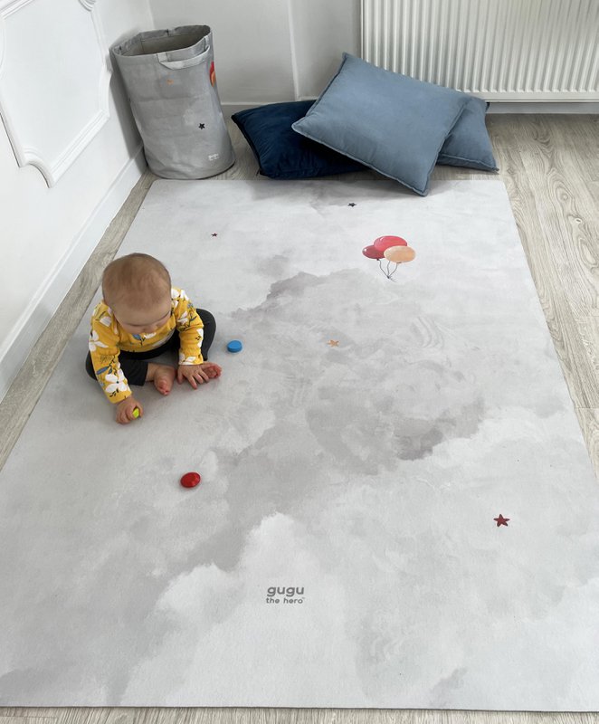 Natural rubber mat Prime Baloon Dream big