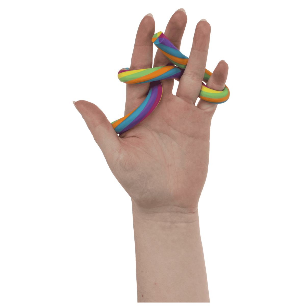 Stretchy string, Rainbow, 30 cm,
