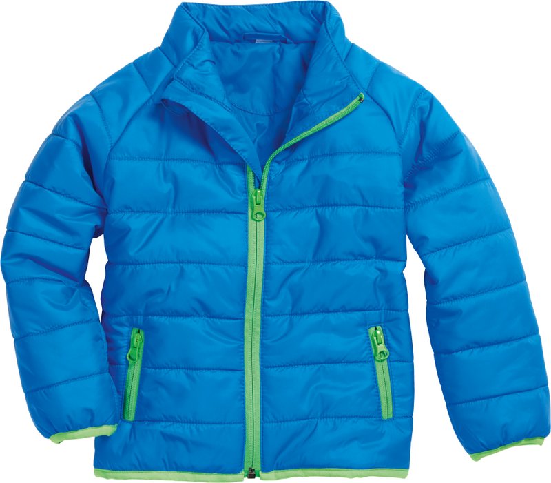 Steppjacke Uni - blau