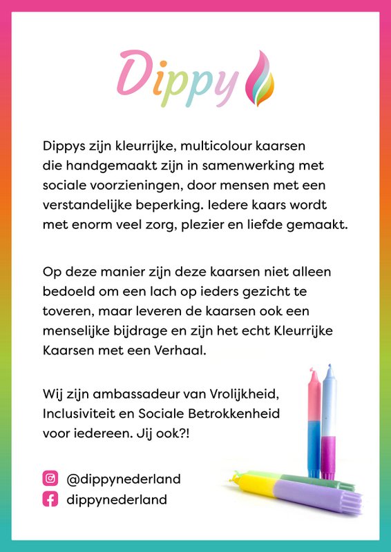 Dippy - Pastel Collection