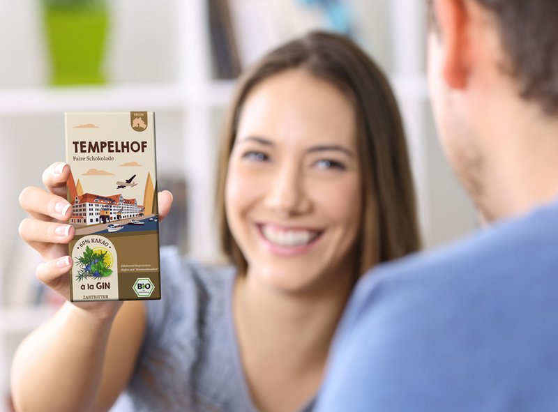 Tempelhof Berlin chocolate, organic & fair
