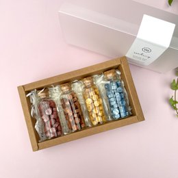 Set de Mini Botellas - Cera de Sellado Octágono (200 cuentas)