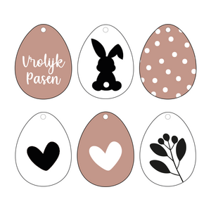 Easter eggs set 6pcs.