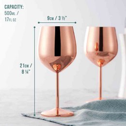 Wine glass rose 4x50cl
